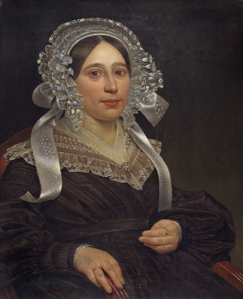 Pierre Van Hanselaere - Ritratto della signora Dart, nata Henriette Isabelle Sophie De Brauwer, 1895, Museum of Fine Arts, Ghent